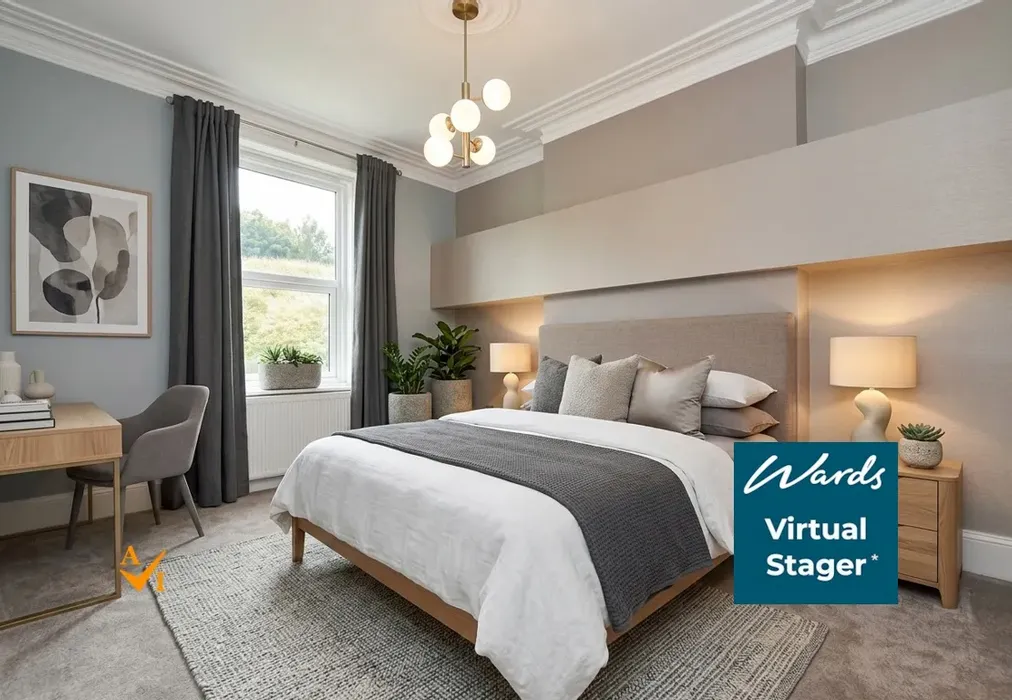 Bedroom 1 (Contemporary style) - Broadmead Road, Folkestone, Kent - Wards of Kent