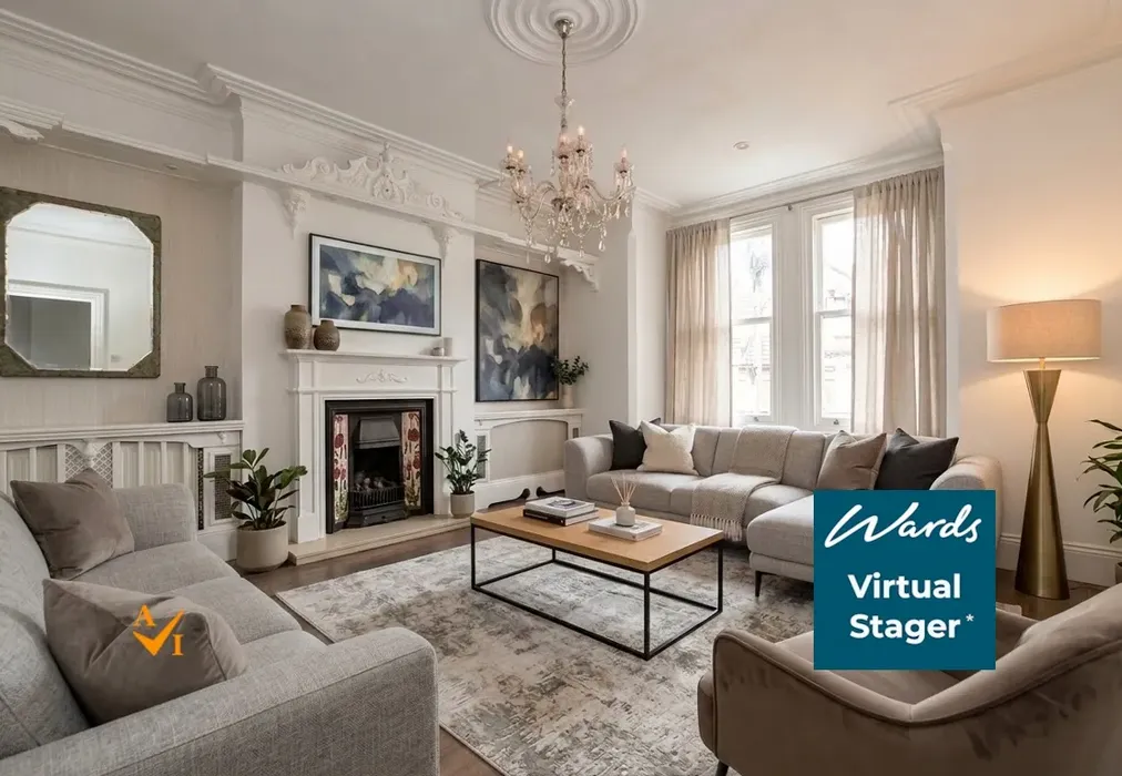 Lounge (Contemporary style) - Broadmead Road, Folkestone, Kent - Wards of Kent