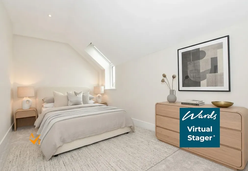 Bedroom 2 (Contemporary style) - Mill Hall, Aylesford, Kent - Wards of Kent