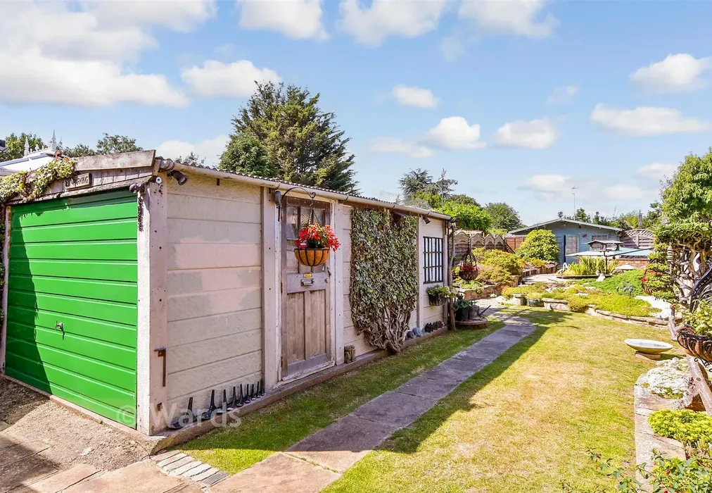 Rear Garden - Rippersley Road, Welling, Kent - Wards of Kent