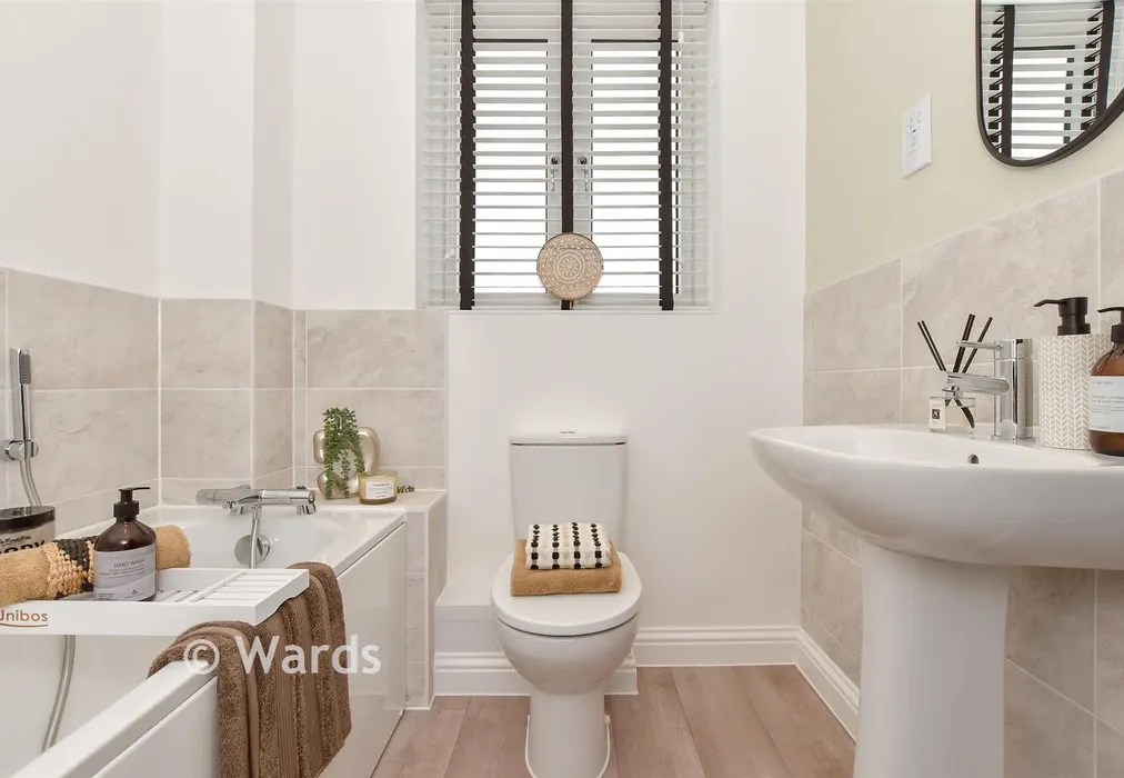 Bathroom - The Waring, Richmond Park, Richmond Way, Whitfield, Kent - Wards of Kent