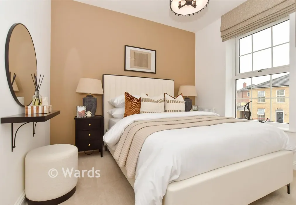Bedroom 2 - The Waring, Richmond Park, Richmond Way, Whitfield, Kent - Wards of Kent