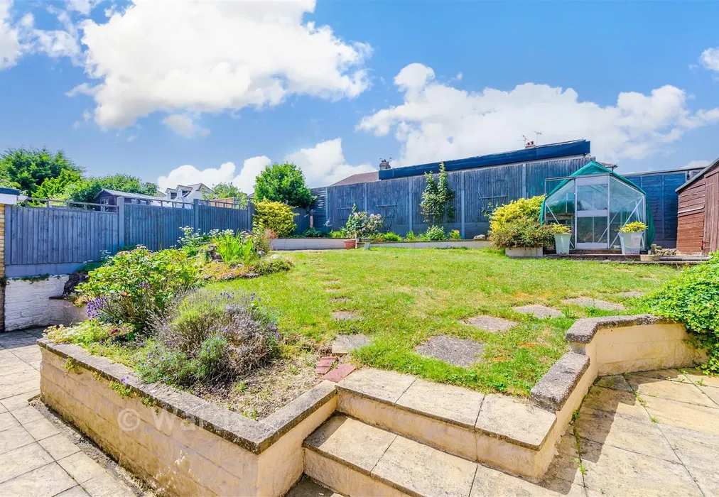 Rear Garden - Toddington Crescent, Bluebell Hill Village, Chatham, Kent - Wards of Kent