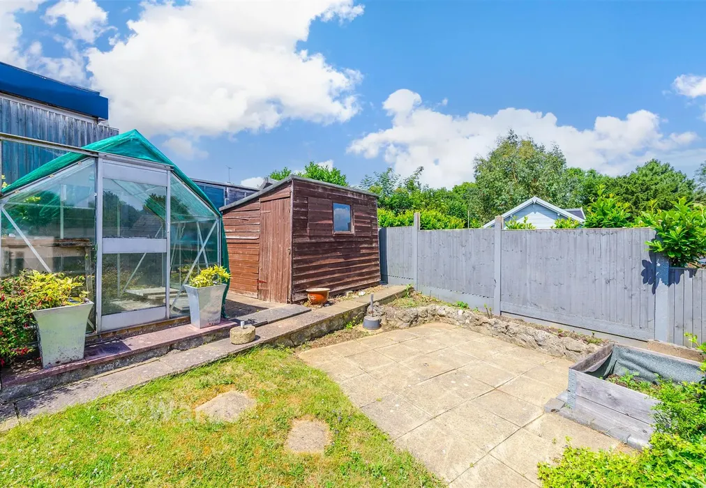 Rear Garden - Toddington Crescent, Bluebell Hill Village, Chatham, Kent - Wards of Kent