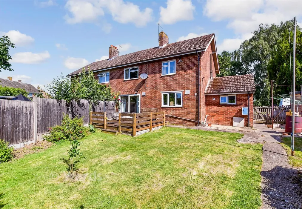 Rear Elevation - Horseshoes Lane, Langley, Maidstone, Kent - Wards of Kent