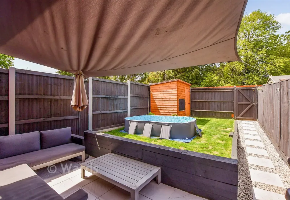 Rear Garden - Edward Betts Close, Aylesford, Kent - Wards of Kent