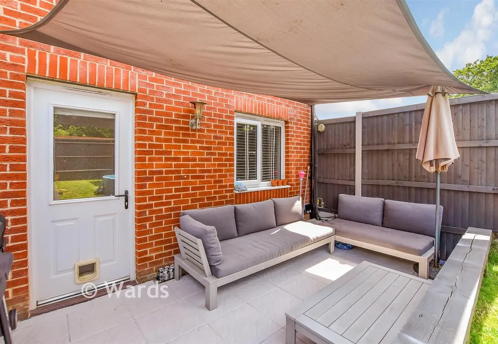 Patio - Edward Betts Close, Aylesford, Kent - Wards of Kent
