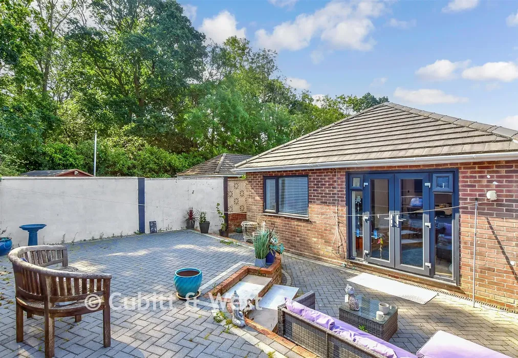 Rear Garden - Ruskin Way, Waterlooville, Hampshire - Wards of Kent