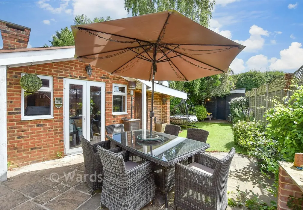 Rear Garden - Church Street, Boughton Monchelsea, Maidstone, Kent - Wards of Kent