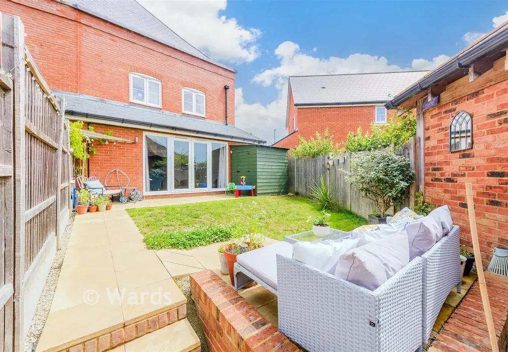 Rear Elevation - Village Road, Wouldham, Rochester, Kent - Wards of Kent