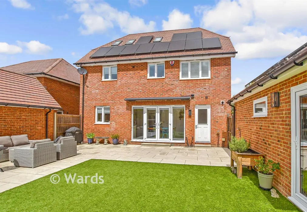Rear Elevation - Admiral Way, Marden, Kent - Wards of Kent