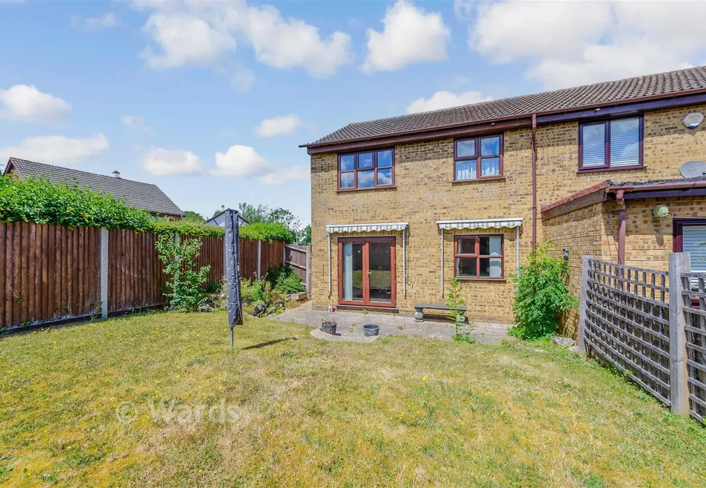 Rear Elevation - Honey Close, Hempstead, Gillingham, Kent - Wards of Kent