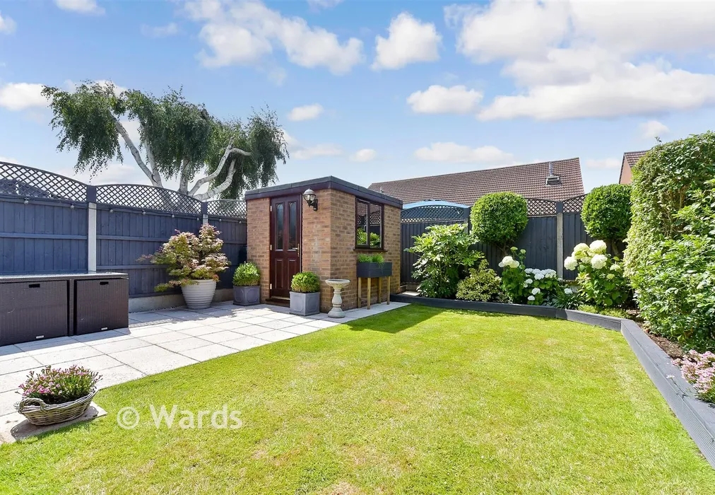 Rear Garden - West Lea, Deal, Kent - Wards of Kent