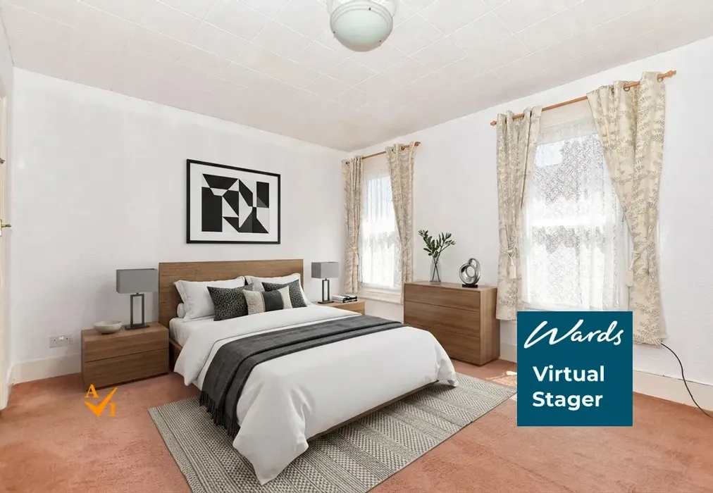 Bedroom 1 (Modern style) - Warren Road, Folkestone, Kent - Wards of Kent
