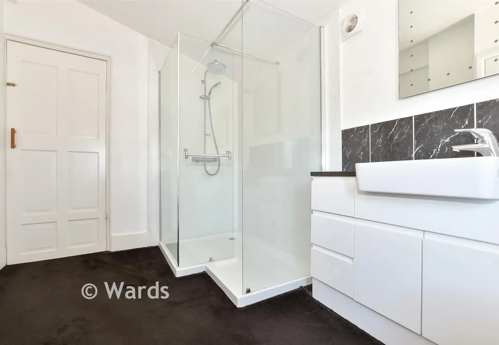 Shower Room - Warren Road, Folkestone, Kent - Wards of Kent