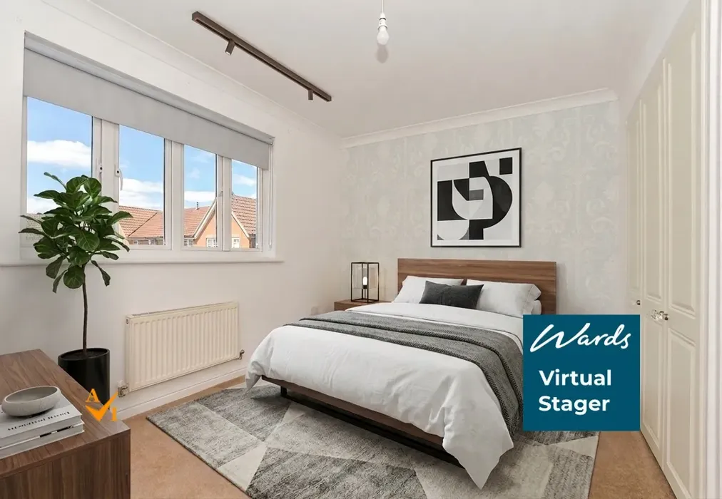 Bedroom 1 (Modern style) - Vespasian Way, Kingsnorth, Kent - Wards of Kent