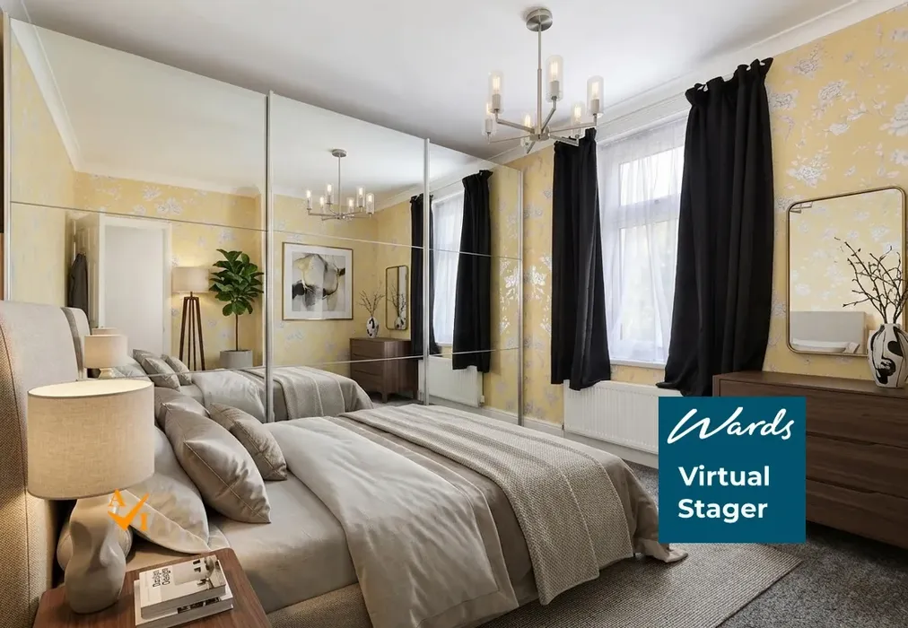 Bedroom 2 (Contemporary style) - Dymchurch Road, Hythe, Kent - Wards of Kent
