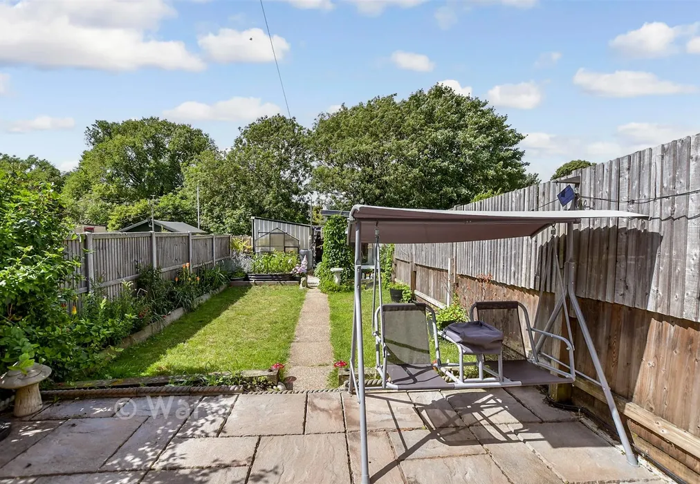 Rear Garden - Dymchurch Road, Hythe, Kent - Wards of Kent