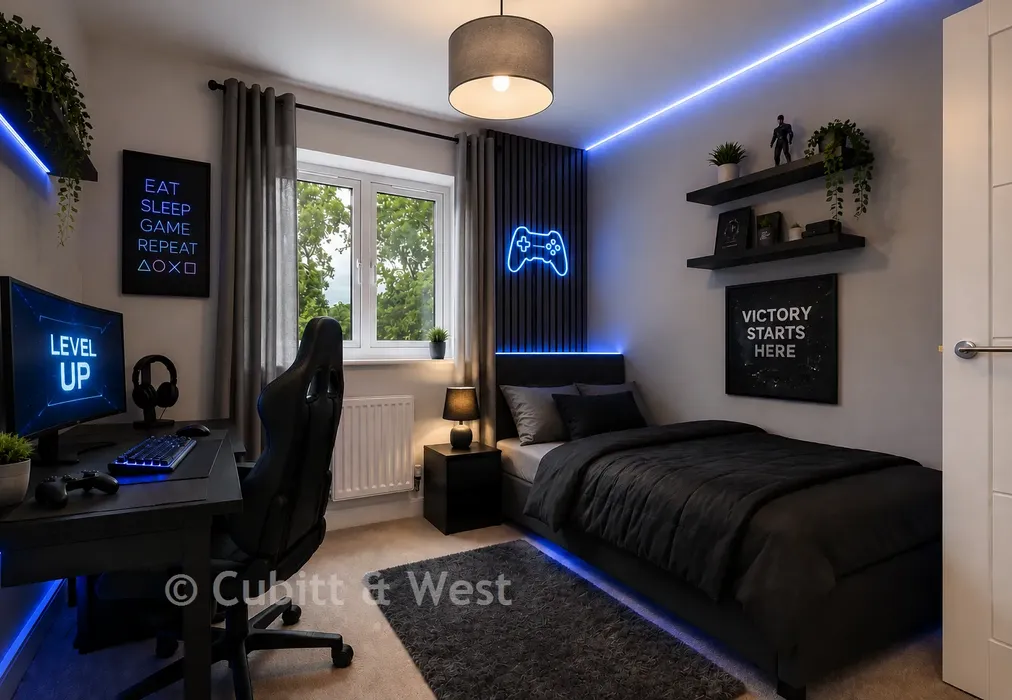 Bedroom 3 - Pearmain Place, Claygate Road, Rotherfield, East Sussex - Wards of Kent