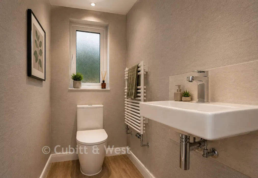 Cloakroom - Pearmain Place, Claygate Road, Rotherfield, East Sussex - Wards of Kent