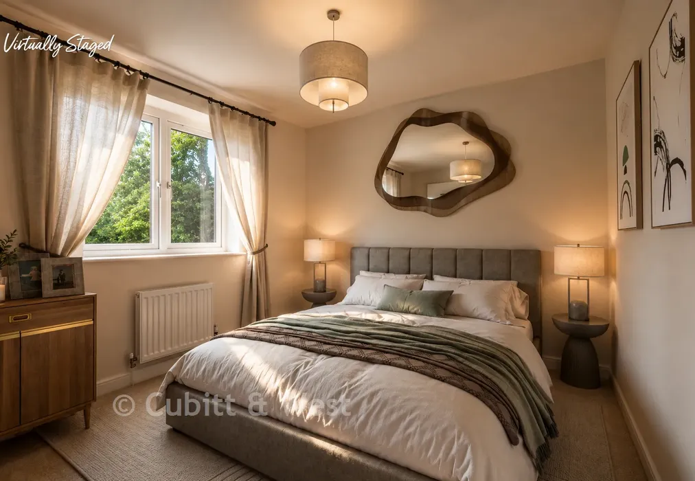 Bedroom 2 - Pearmain Place, Claygate Road, Rotherfield, East Sussex - Wards of Kent