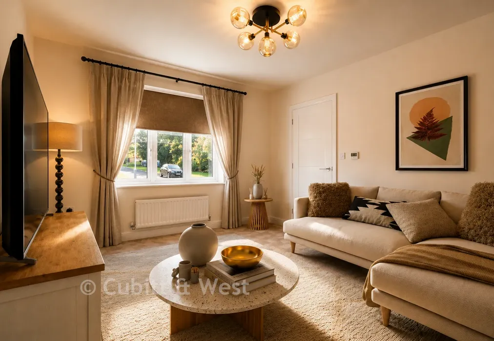 Living Room - Pearmain Place, Claygate Road, Rotherfield, East Sussex - Wards of Kent