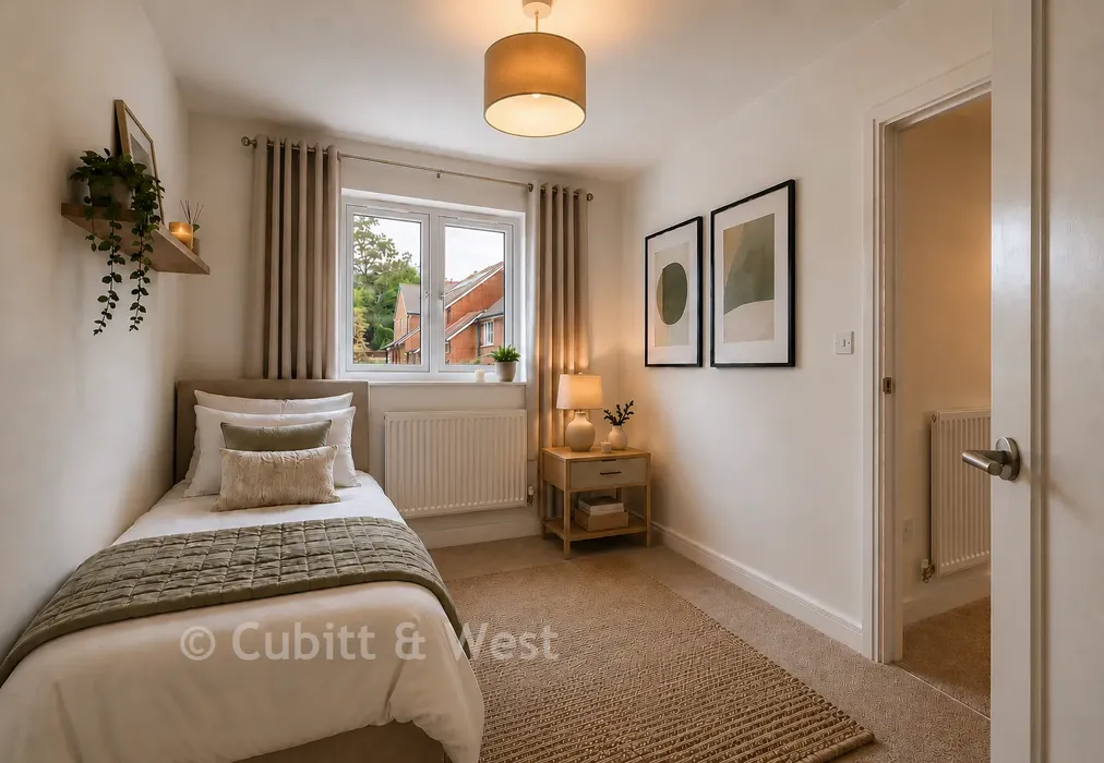 Bedroom 3 - Pearmain Place, Claygate Road, Rotherfield, East Sussex - Wards of Kent