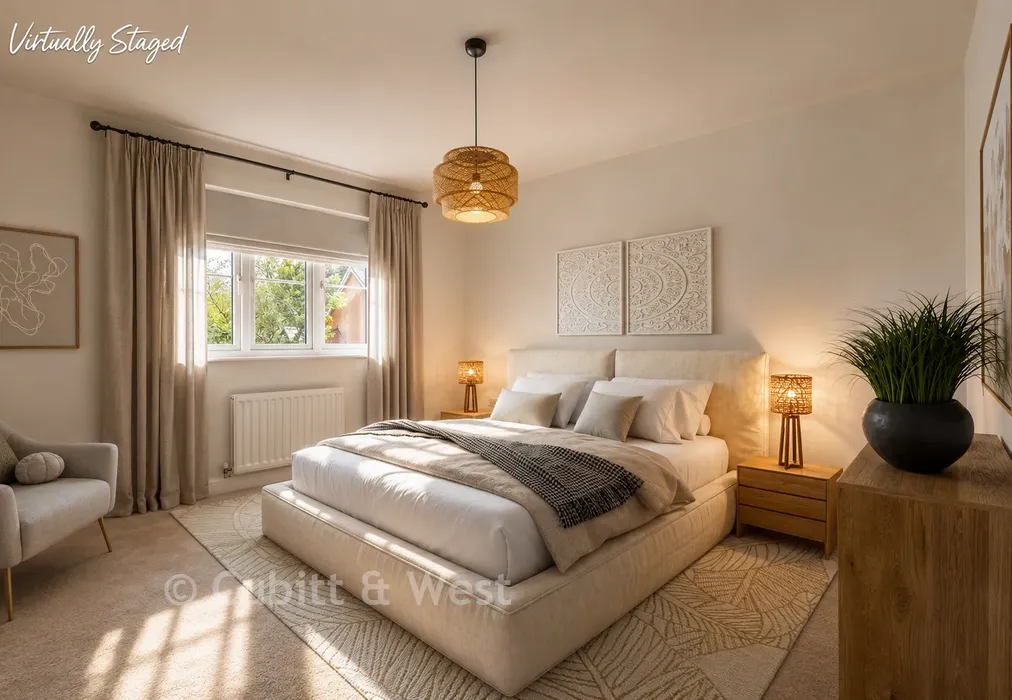 Bedroom 2 - Pearmain Place, Claygate Road, Rotherfield, East Sussex - Wards of Kent