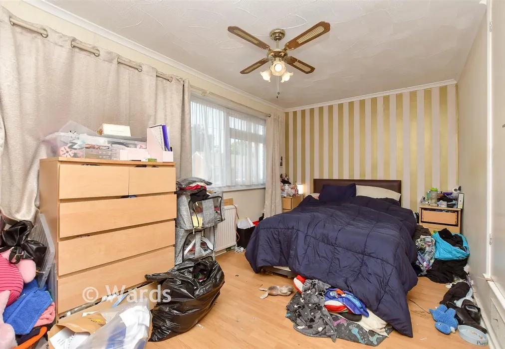 Bedroom 1 - Bleakwood Road, Chatham, Kent - Wards of Kent