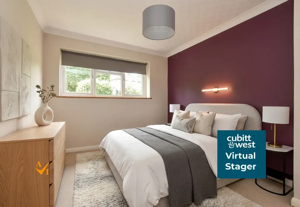 Bedroom 1 (Contemporary style) - Cromwell Road, Caterham, Surrey - Wards of Kent