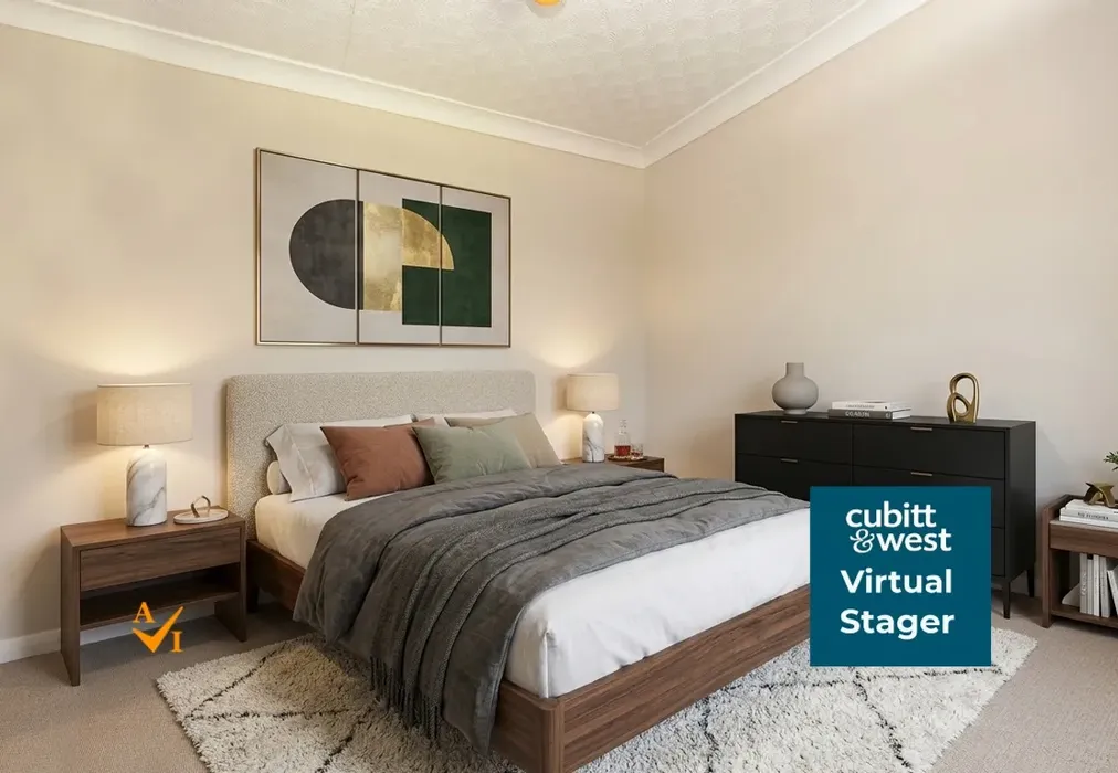 Bedroom 2 (Contemporary style) - Cromwell Road, Caterham, Surrey - Wards of Kent