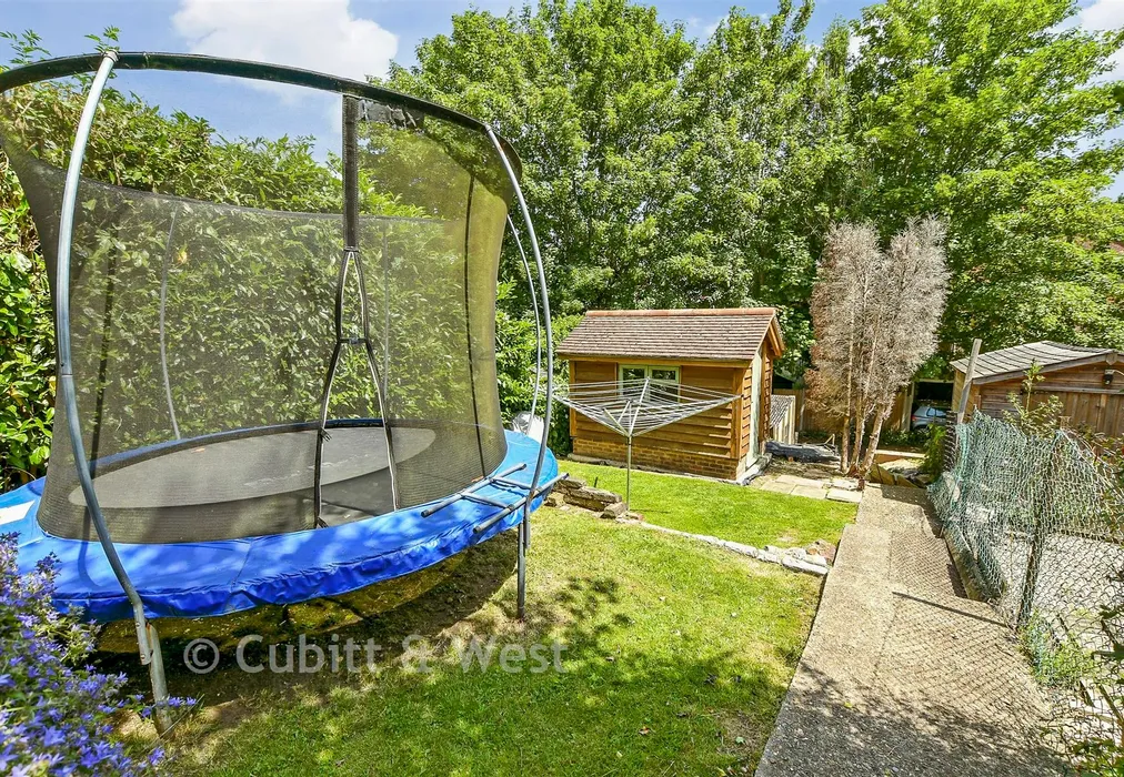 Rear Garden - Cromwell Road, Caterham, Surrey - Wards of Kent