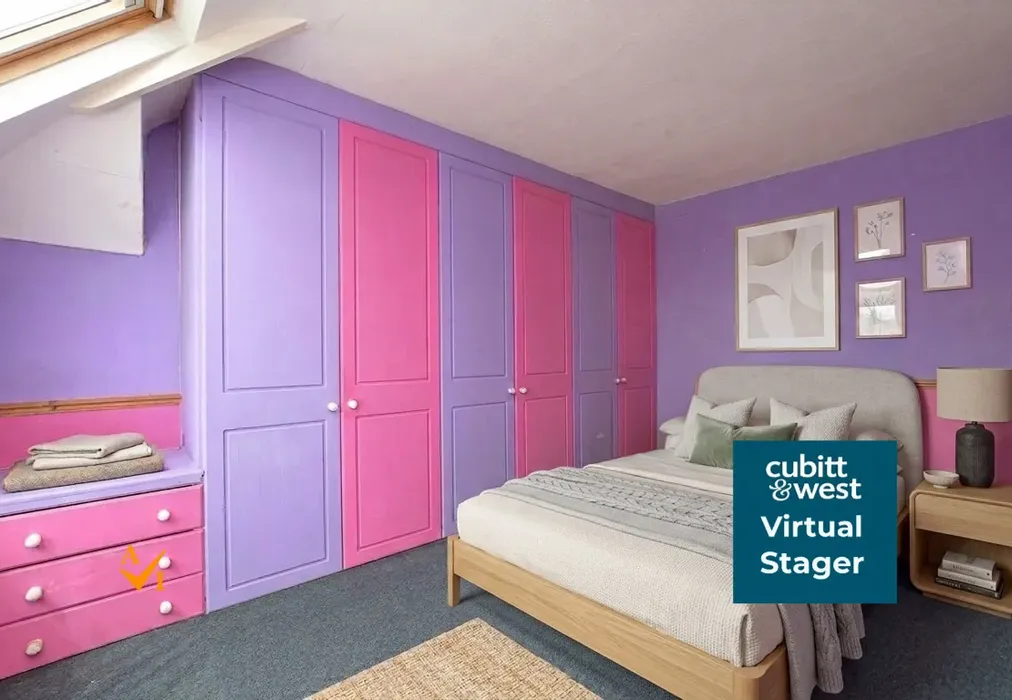 Bedroom 1 (Contemporary style) - Hilltop Road, Whyteleafe, Surrey - Wards of Kent