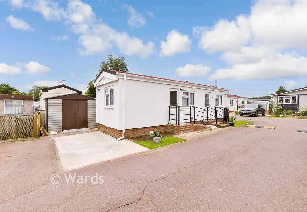 Rear Elevation - Bluebell Woods Park, Broad Oak, Canterbury, Kent - Wards of Kent