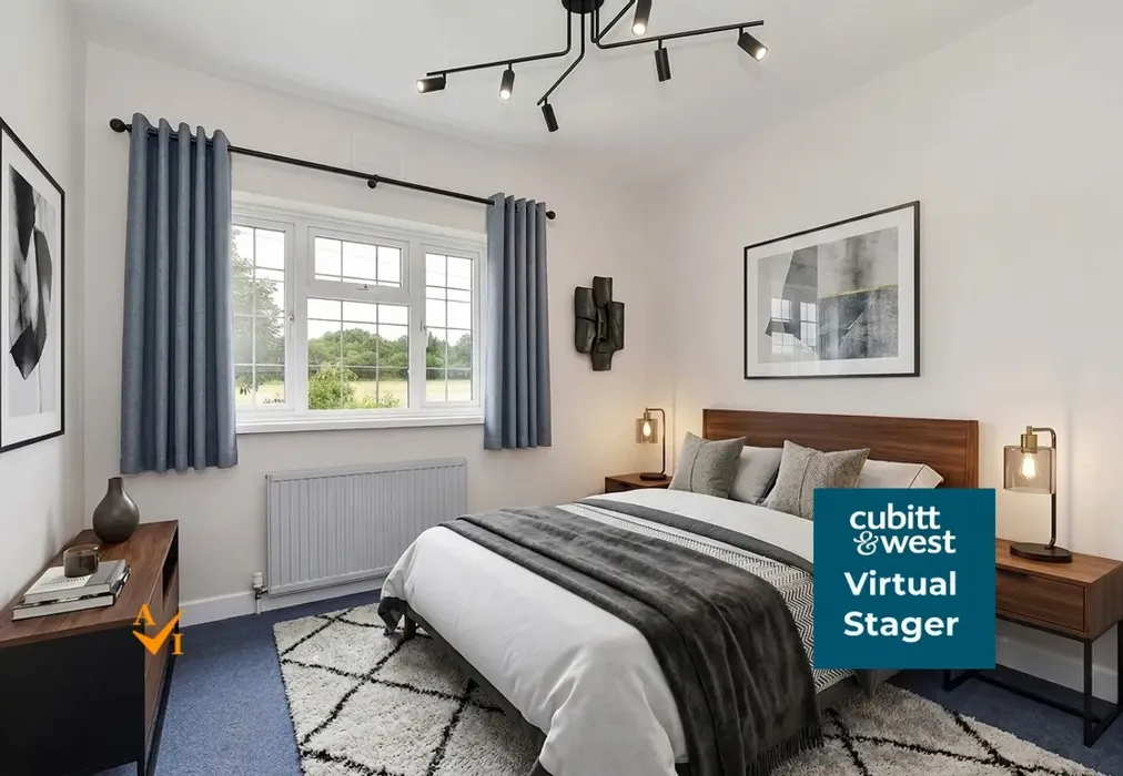 Bedroom 2 (Modern style) - Princes Field, Berwick, East Sussex - Wards of Kent