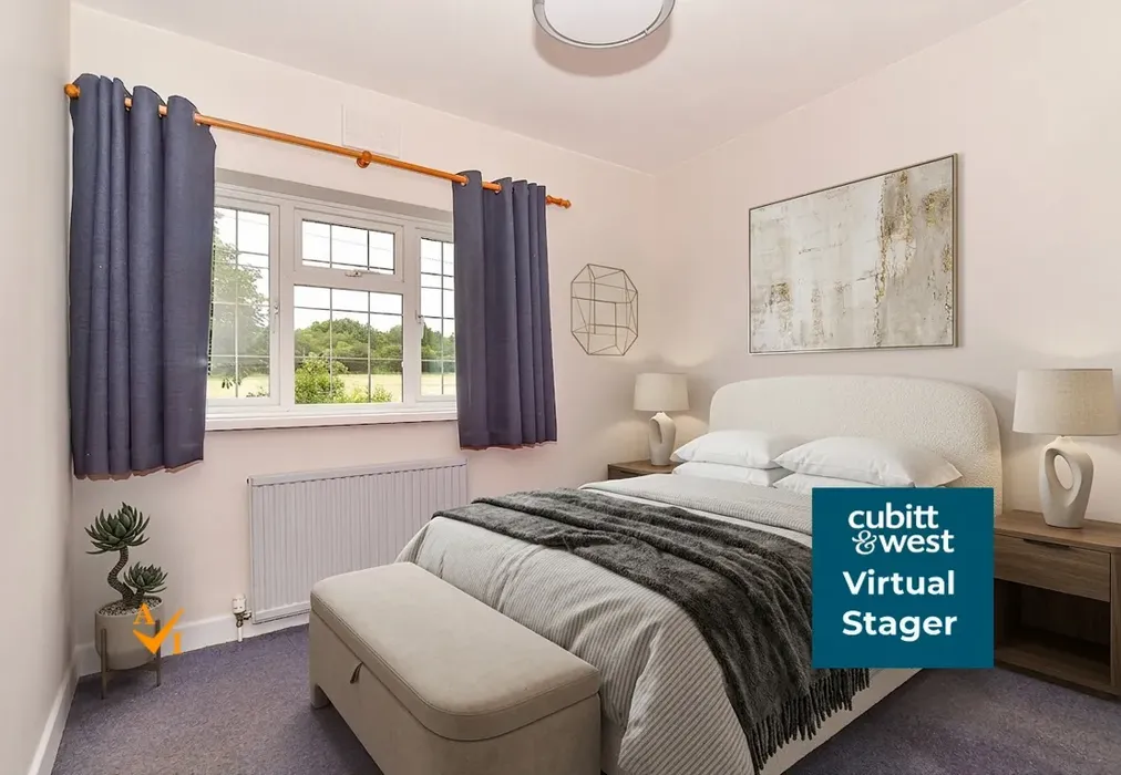 Bedroom 2 (Contemporary style) - Princes Field, Berwick, East Sussex - Wards of Kent