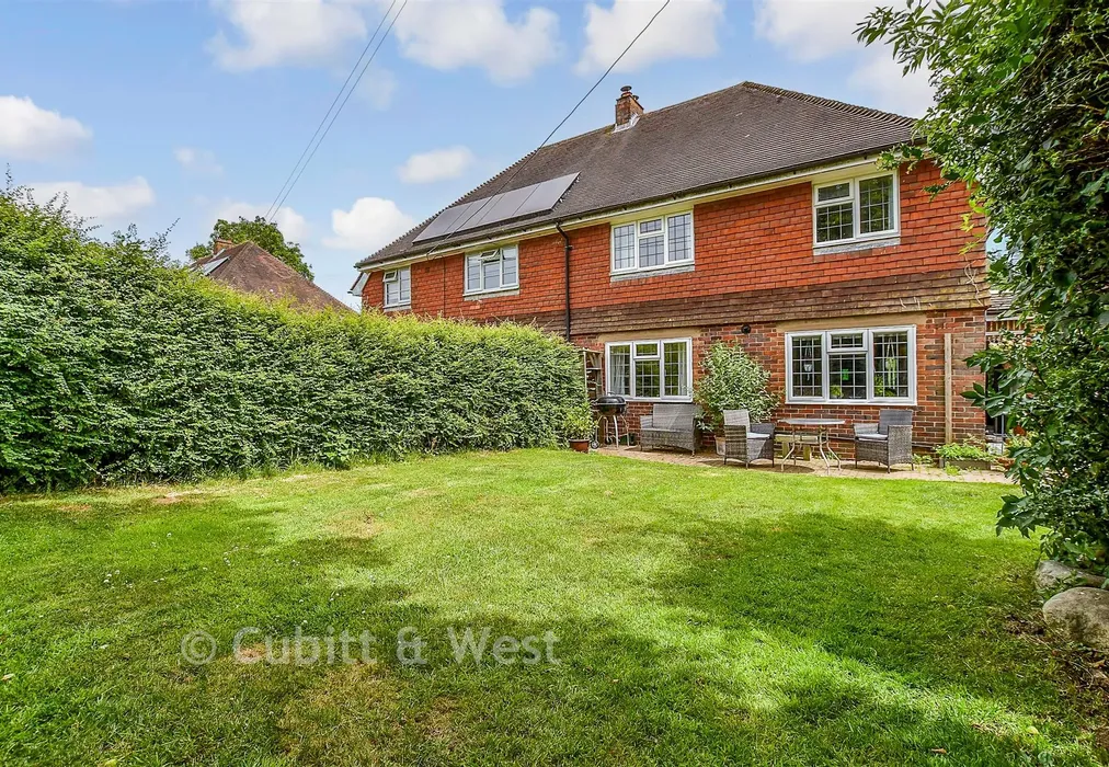 Rear Elevation - Princes Field, Berwick, East Sussex - Wards of Kent