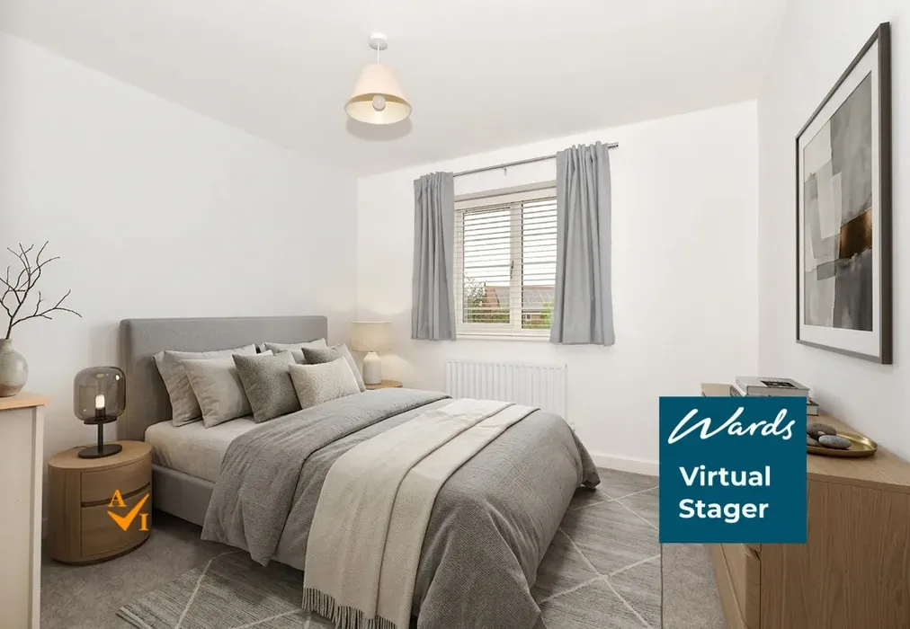 Bedroom 2 (Contemporary style) - Pearson Meadow, Maidstone, Kent - Wards of Kent