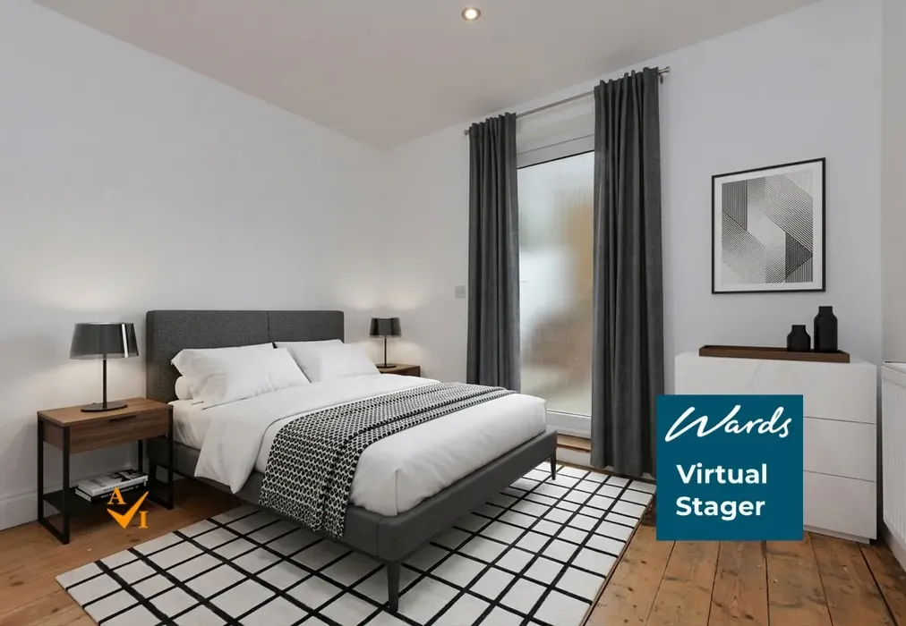 Bedroom 2 (Modern style) - Grosvenor Place, Margate, Kent - Wards of Kent