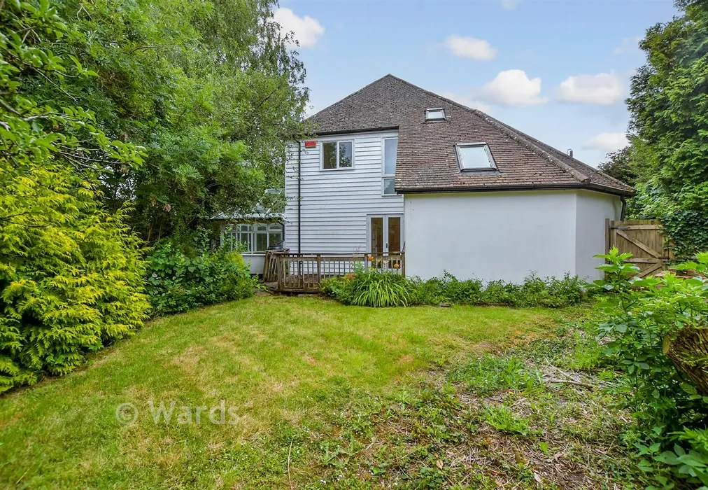 Rear Elevation - Teddars Leas Road, Etchinghill, Kent - Wards of Kent