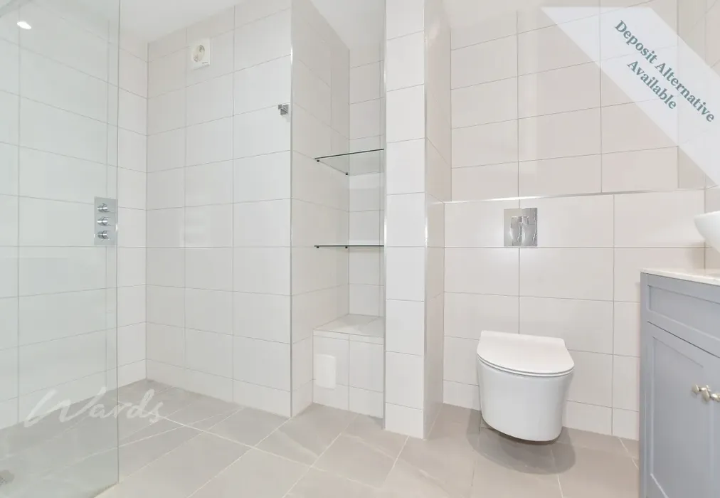 Wet Room - Laureston Place Dover CT16 - Wards of Kent