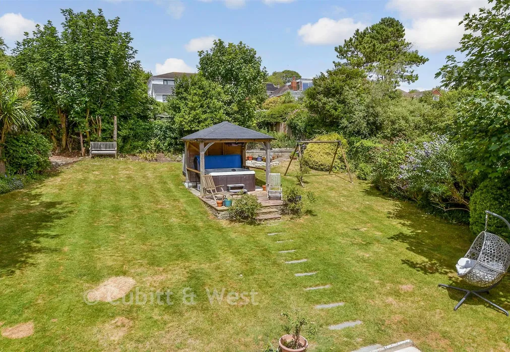 Rear Garden - Ring Road, Lancing, West Sussex - Wards of Kent