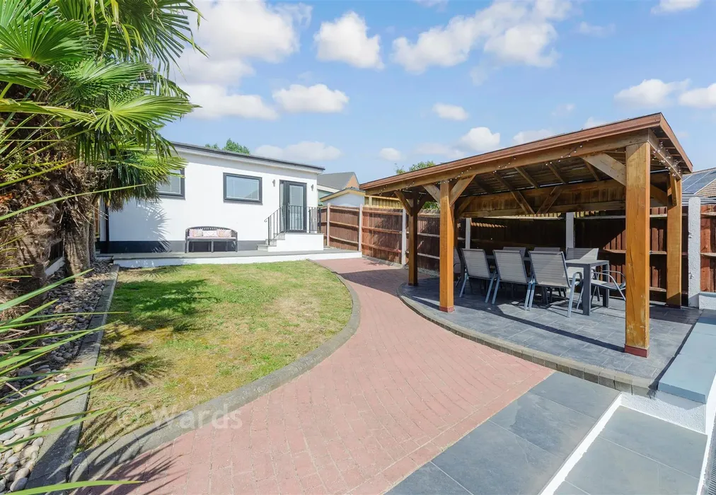 Rear Garden - Packham Road, Northfleet, Gravesend, Kent - Wards of Kent
