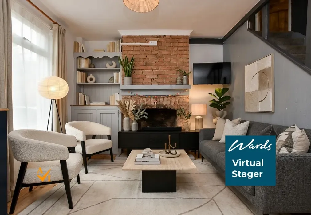 Lounge (Contemporary style) - Speke Road, Broadstairs, Kent - Wards of Kent