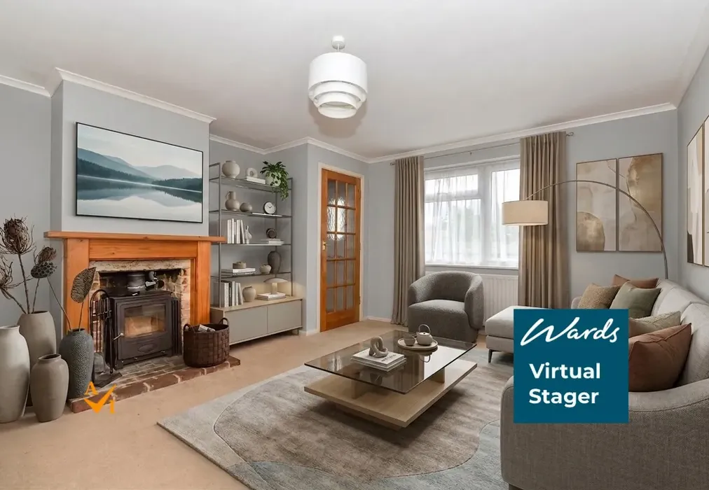 Lounge (Contemporary style) - Mill View, Woodchurch, Ashford, Kent - Wards of Kent