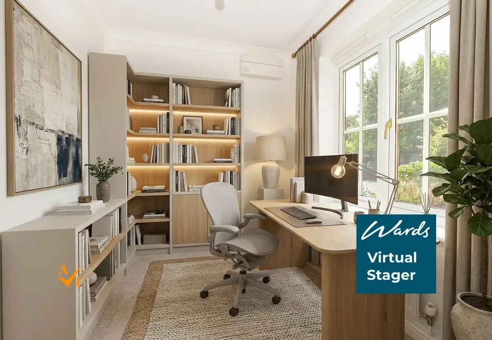 Office (Contemporary style) - Barn Meadow, Staplehurst, Kent - Wards of Kent