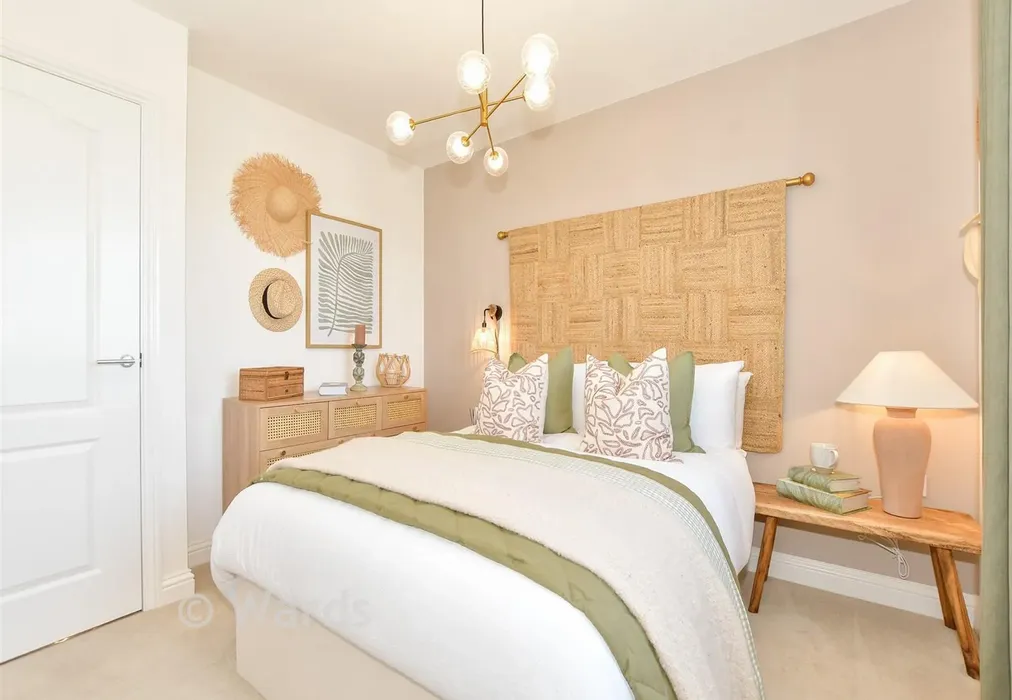 Bedroom 2 - The Witham, Wellington Gardens, Cross Road, Walmer, Kent - Wards of Kent