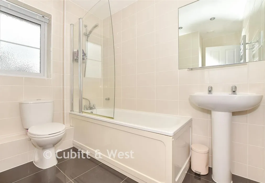 Bathroom - Cedar Avenue, Haywards Heath, West Sussex - Wards of Kent