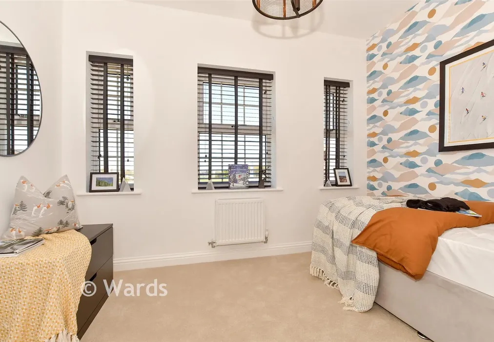 Bedroom 4 - The Maxwell, Wellington Gardens, Cross Road, Walmer, Kent - Wards of Kent