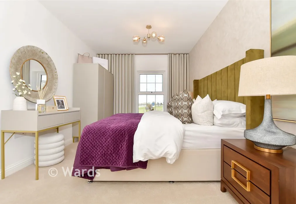 Bedroom 1 - The Maxwell, Wellington Gardens, Cross Road, Walmer, Kent - Wards of Kent